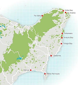 New Zealand - The East Cape, North Island
